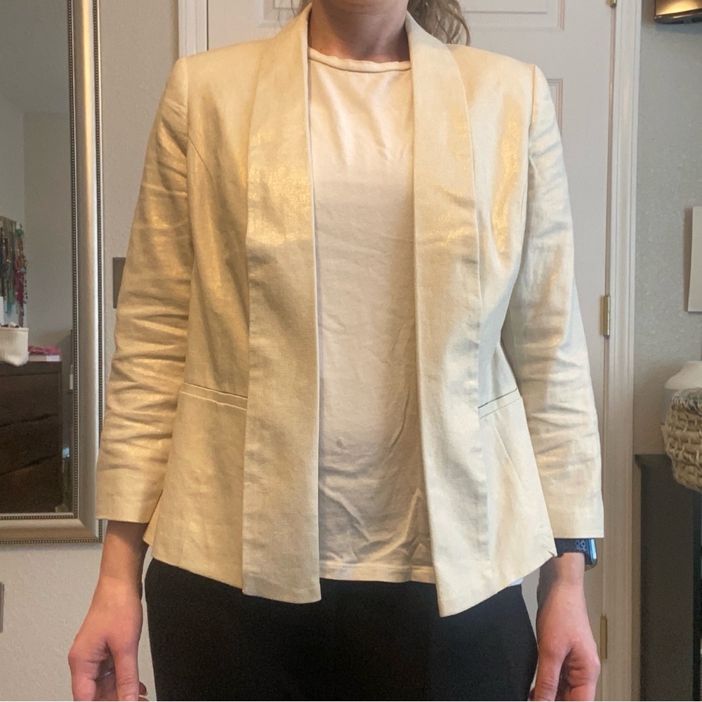 Anne Klein Cream Blazer